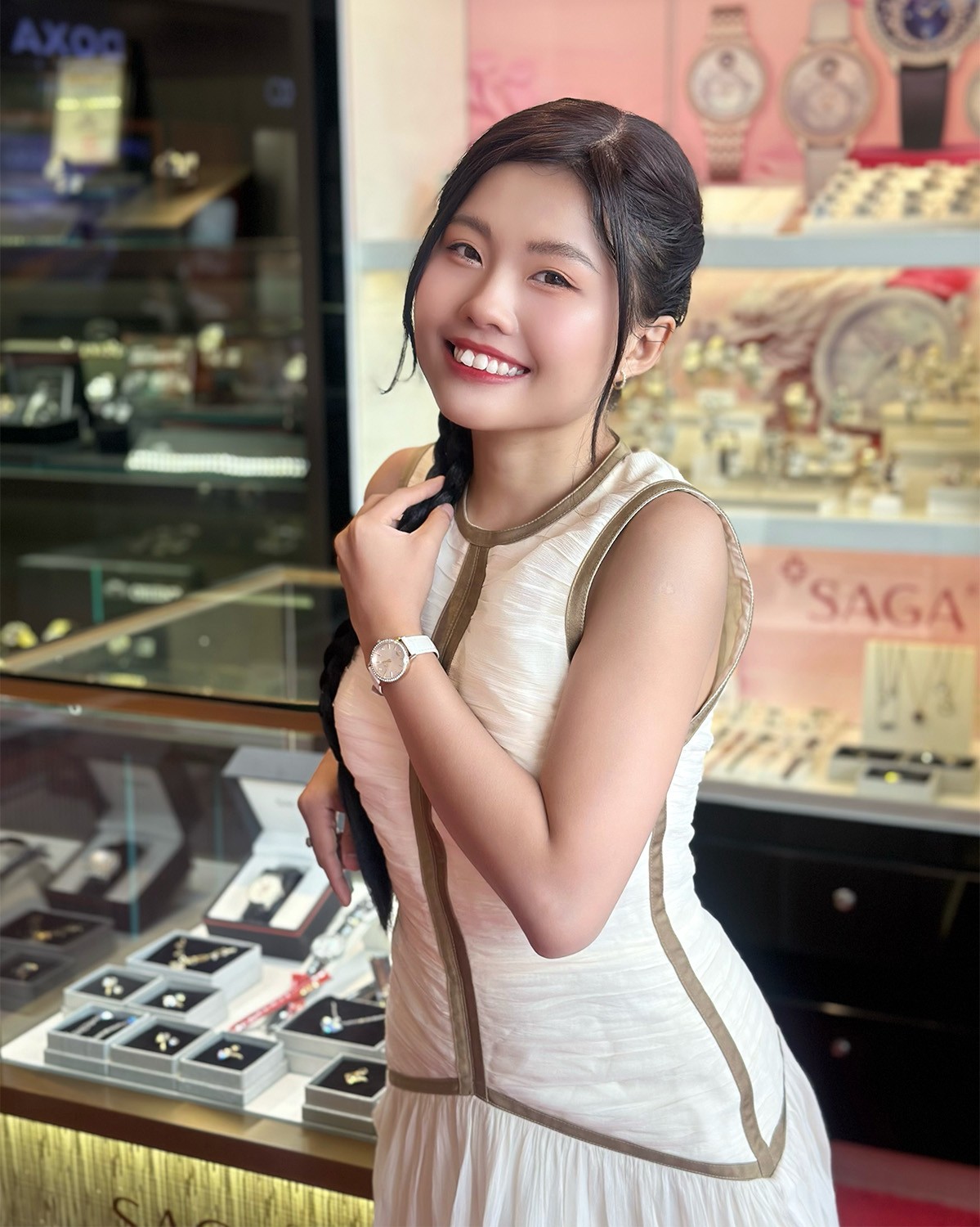 Mẫu đeo Saga 53578-LGSVWH-2 - ảnh 12