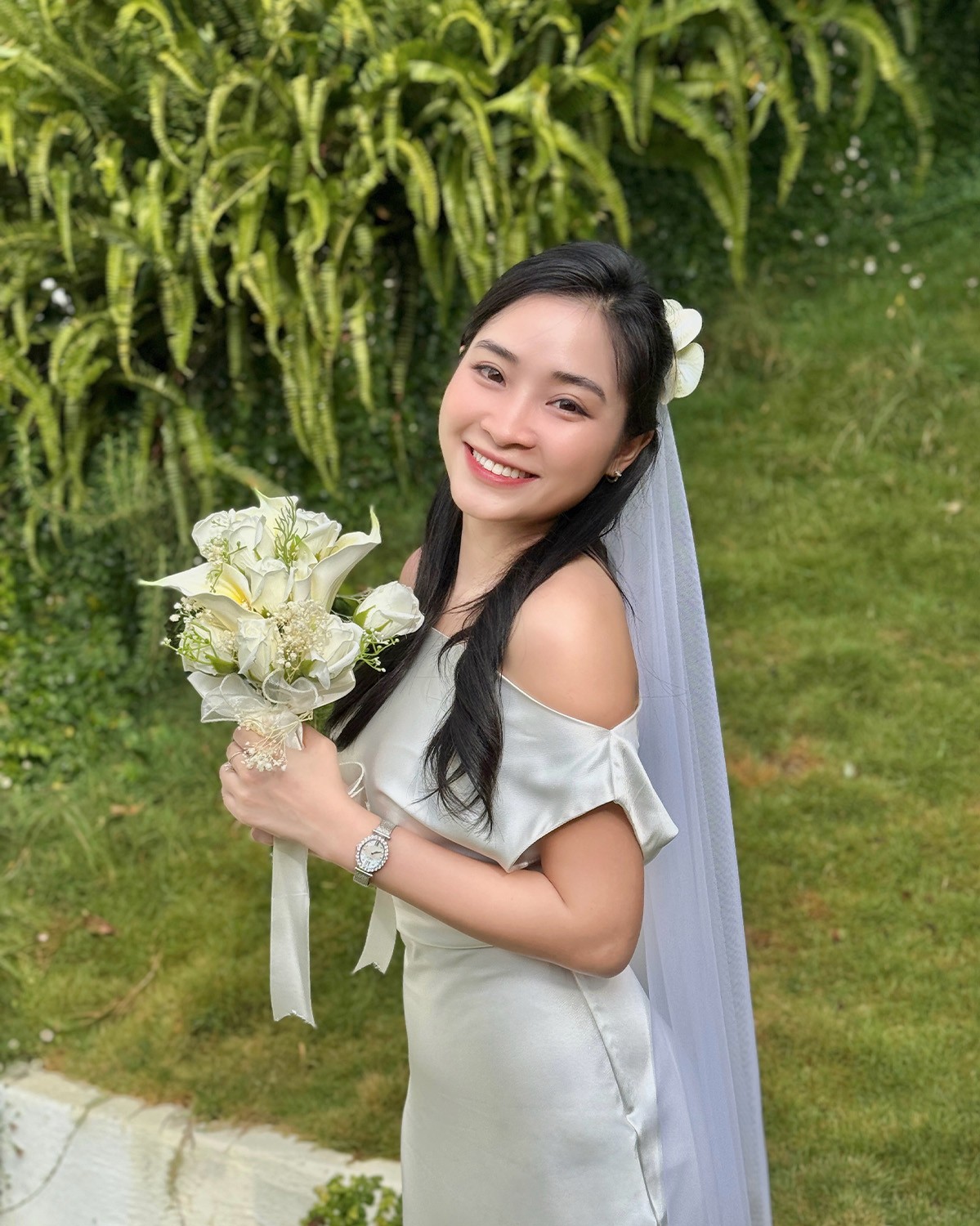 Cô dâu đeo Saga 71931-SVWHSV-2 - ảnh 5