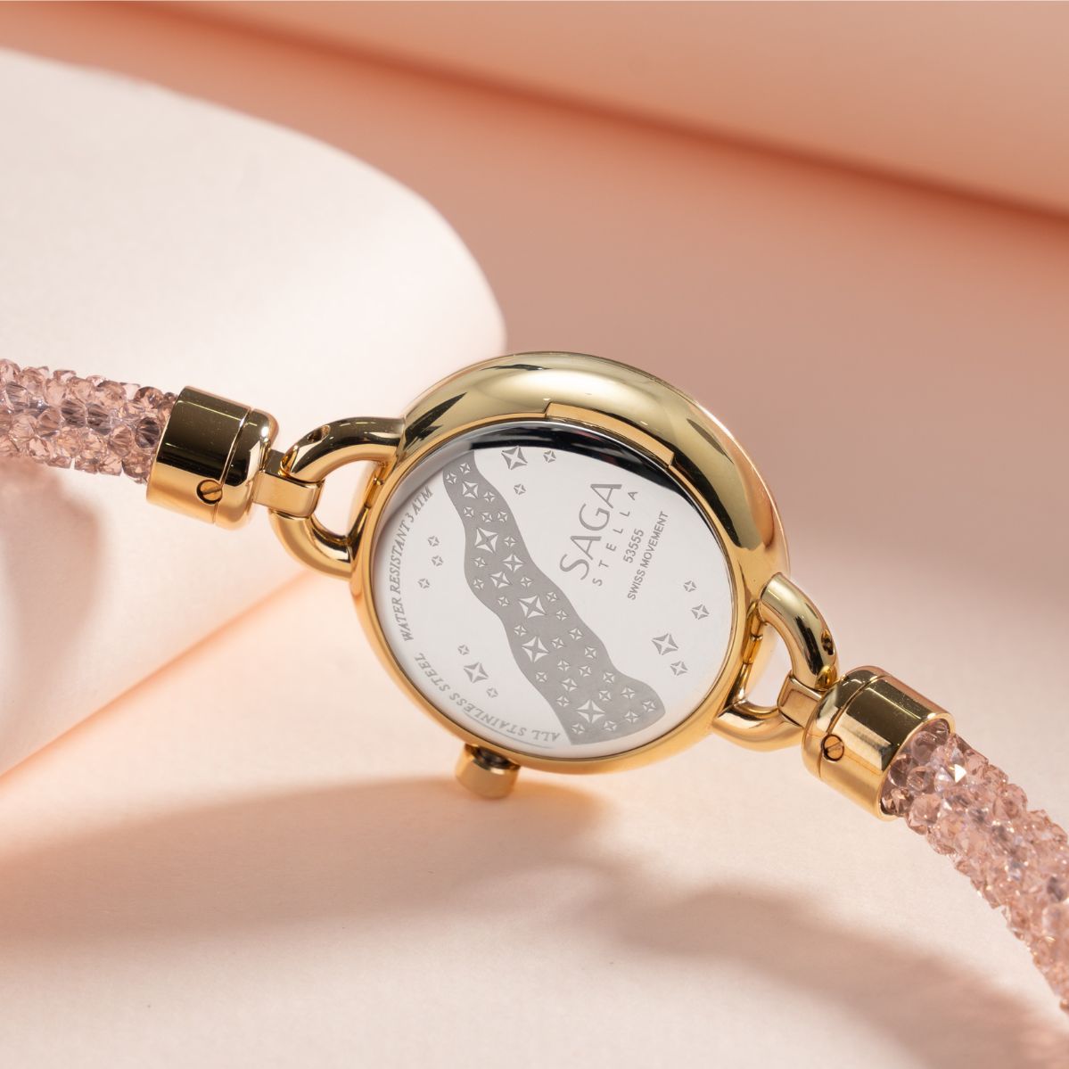 Mặt sau đồng hồ Saga 53555-GPMWGP-2