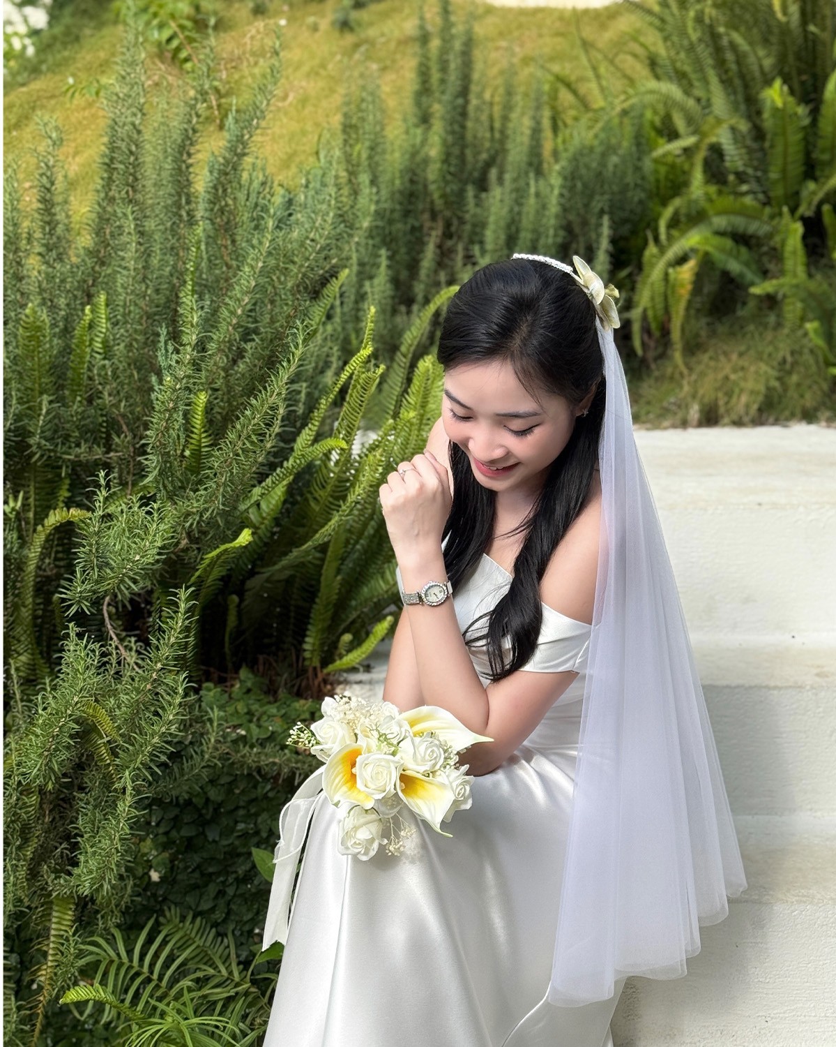 Cô dâu đeo Saga 71931-SVWHSV-2 - ảnh 3