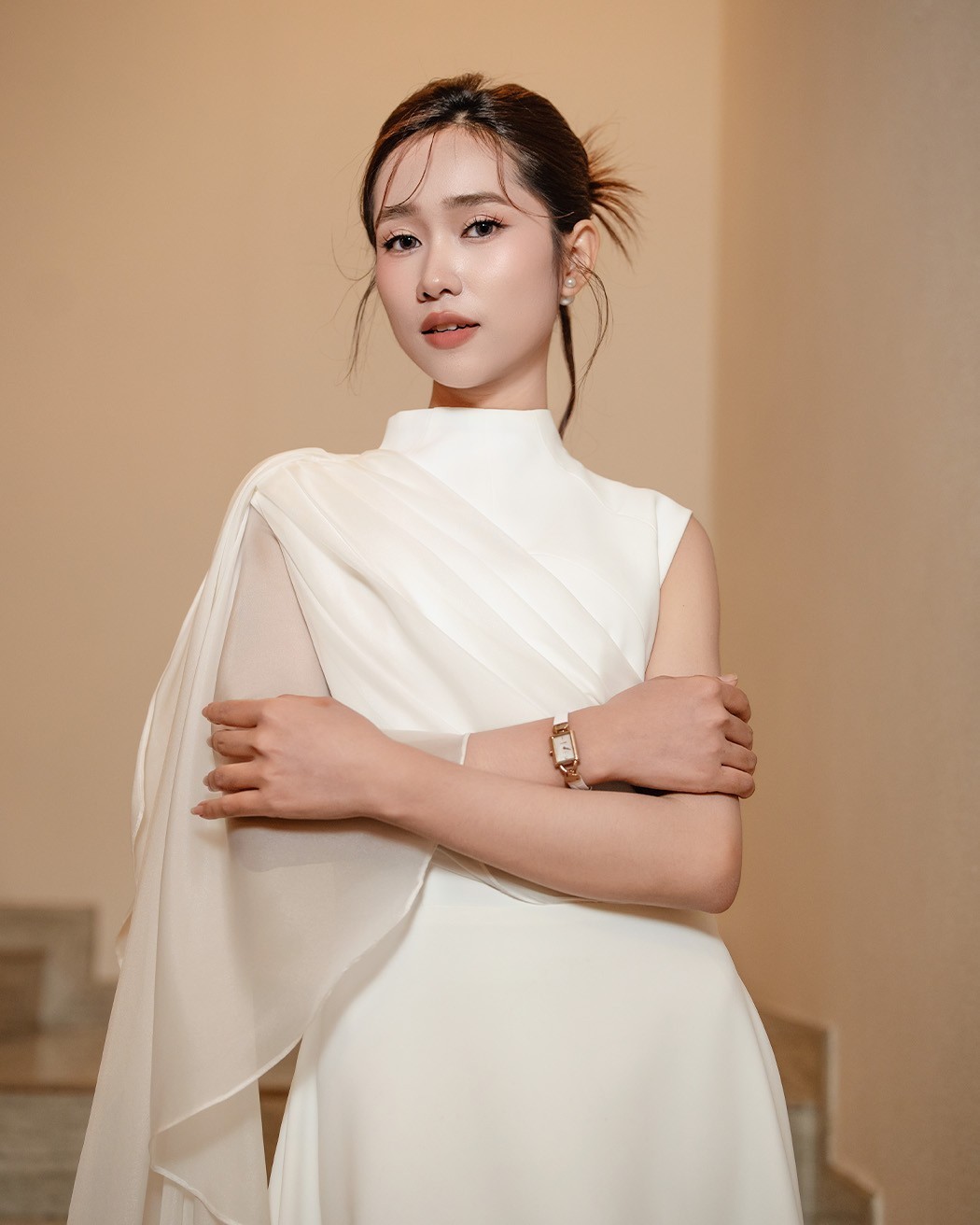 Mẫu đeo đồng hồ Saga Swiss Movt - ảnh 8