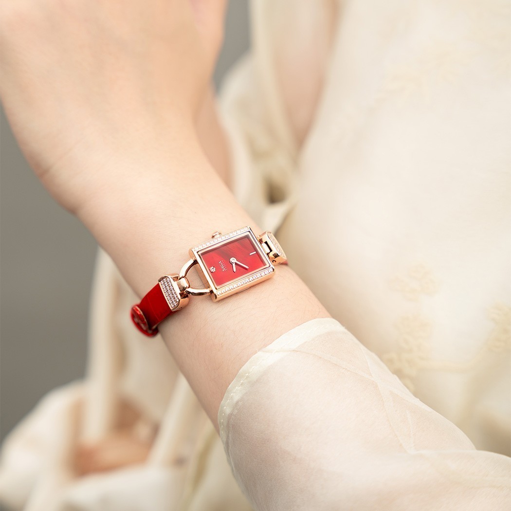 Đồng hồ mặt xà cừ - ảnh 3