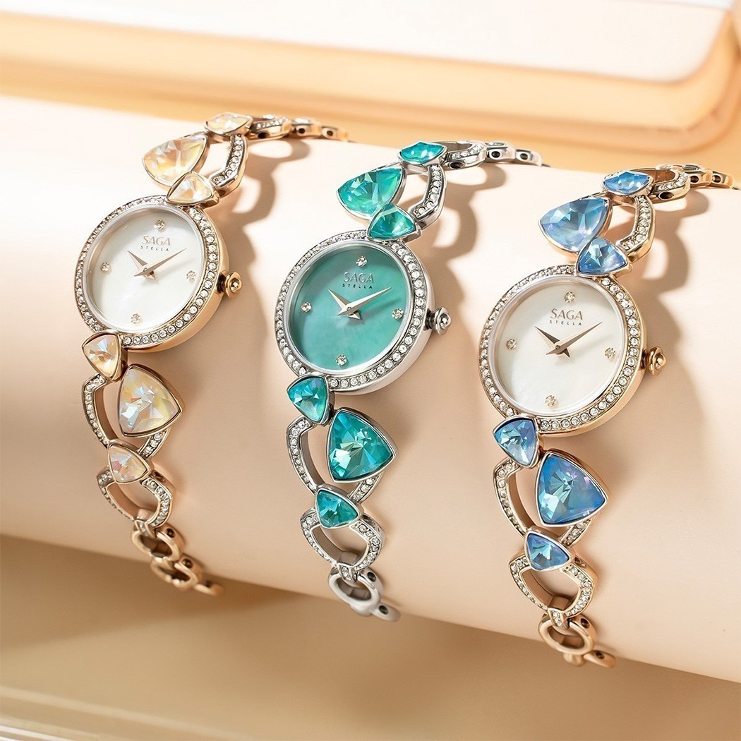 Đồng hồ mặt xà cừ - ảnh 2