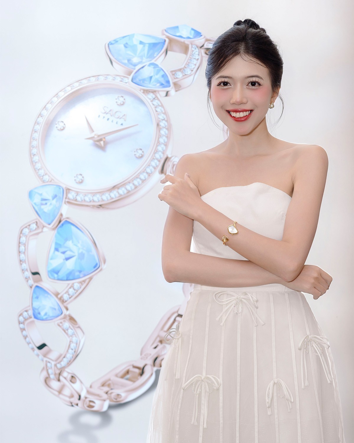 Mẫu đeo Saga 71903-GPMTGP-2AS - ảnh 1