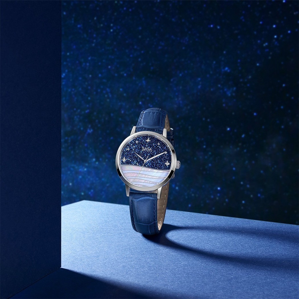 Đồng hồ mặt xà cừ - ảnh 8