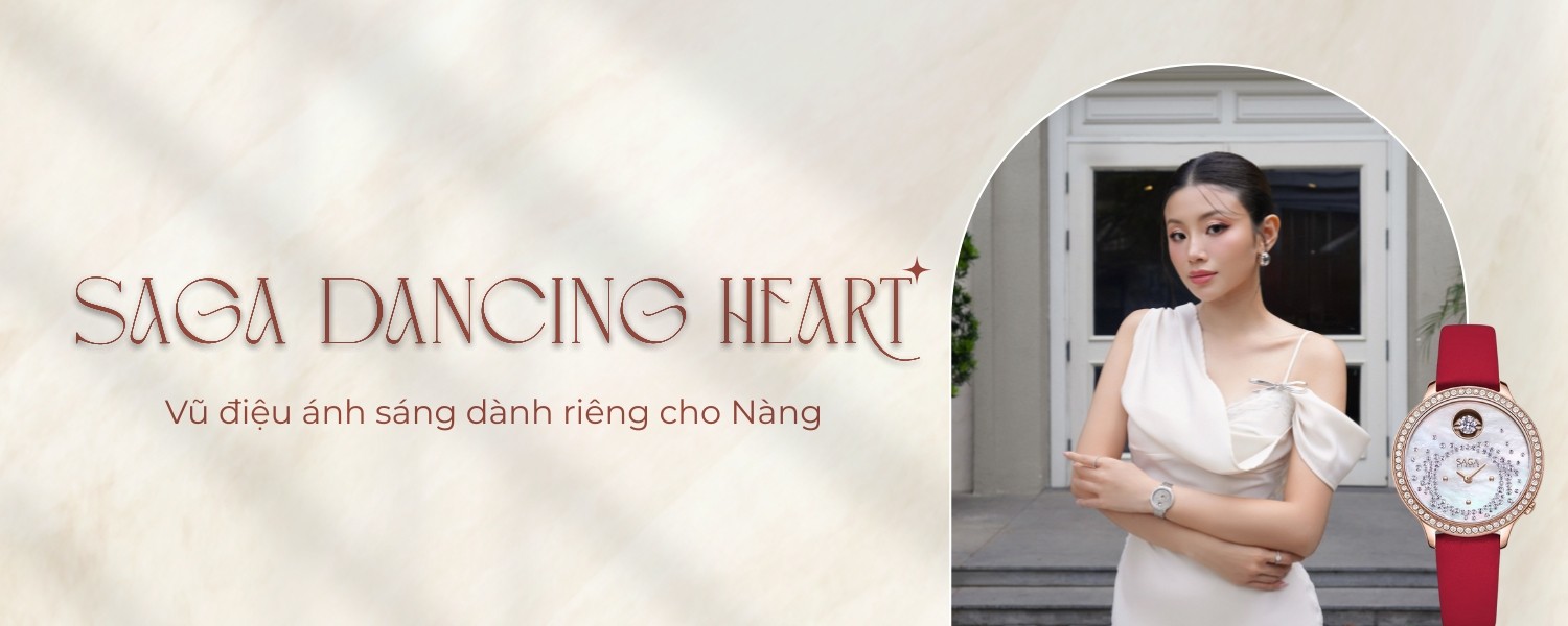 Bìa đồng hồ Saga Dancing Heart