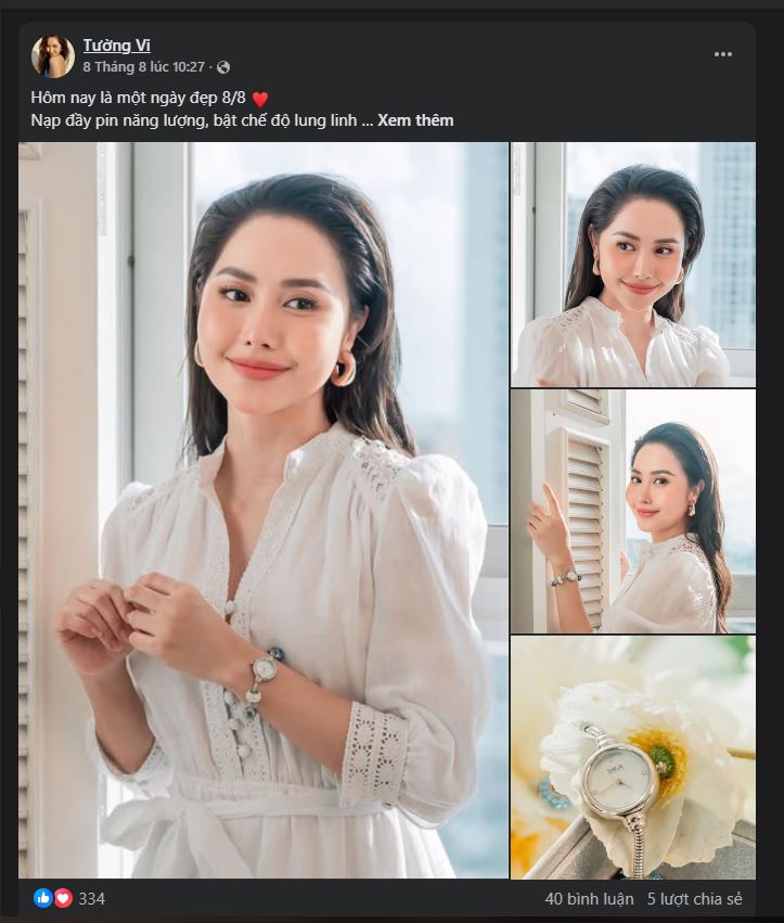 Tường Vi diện Saga - Ngôn ngữ cá tính riêng biệt của riêng Nàng 7 Diễn viên chia sẻ khoảnh khác nhẹ nhàng với Saga Charn