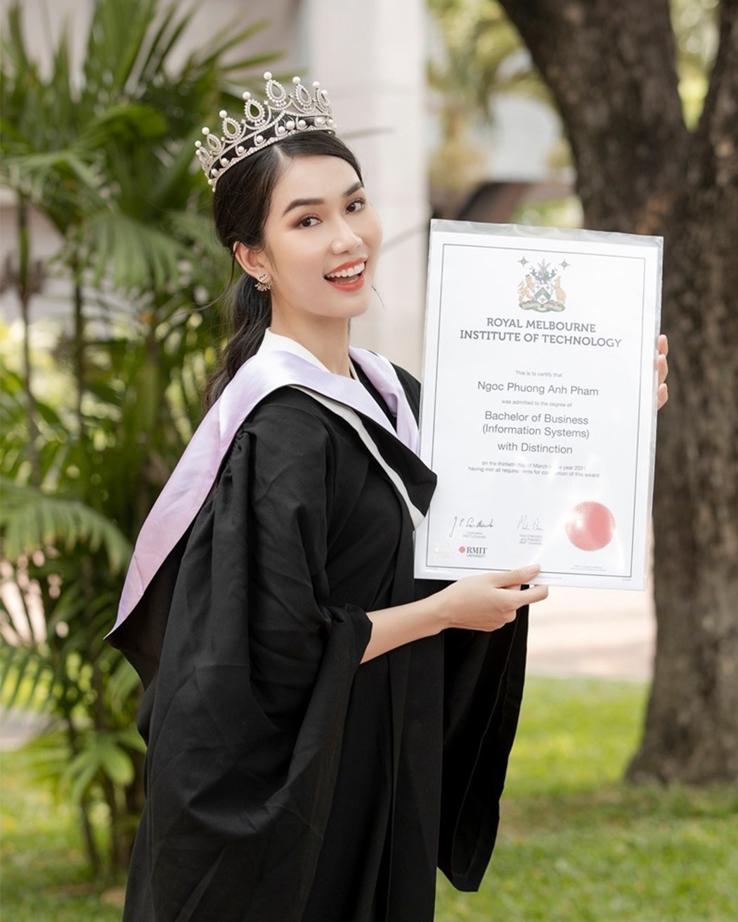 Á hậu Phương Anh “sẵn sàng” đi giảng - Bí quyết đã có Saga 3 a hau phuong anh dien dong ho saga
