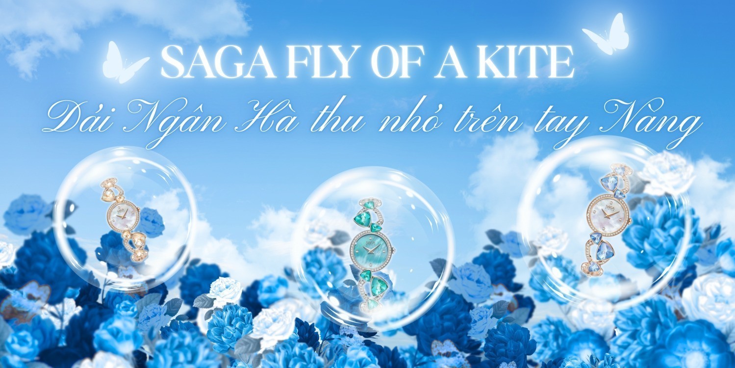 Bìa đồng hồ Saga Fly Of A Kite