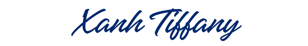 Mặt số khảm xà cừ màu xanh tiffany