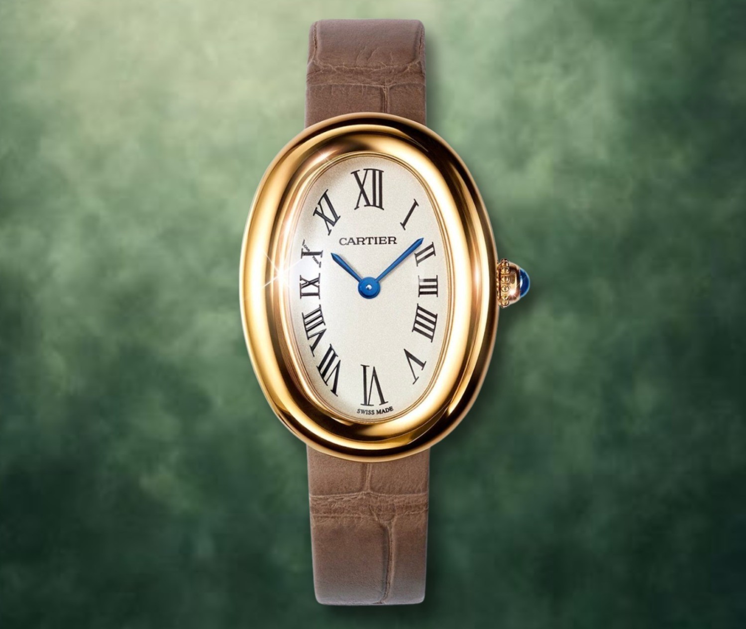 Đồng hồ Cartier - Dẫn đầu xu thể mặt đồng hồ dáng oval