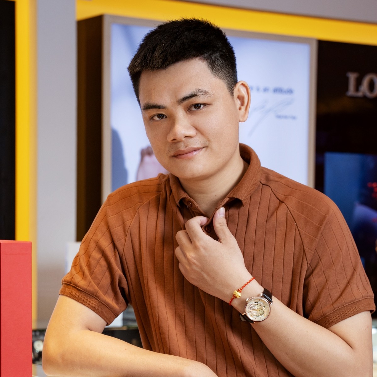 Nam tính lịch lãm với đồng hồ Saga nam