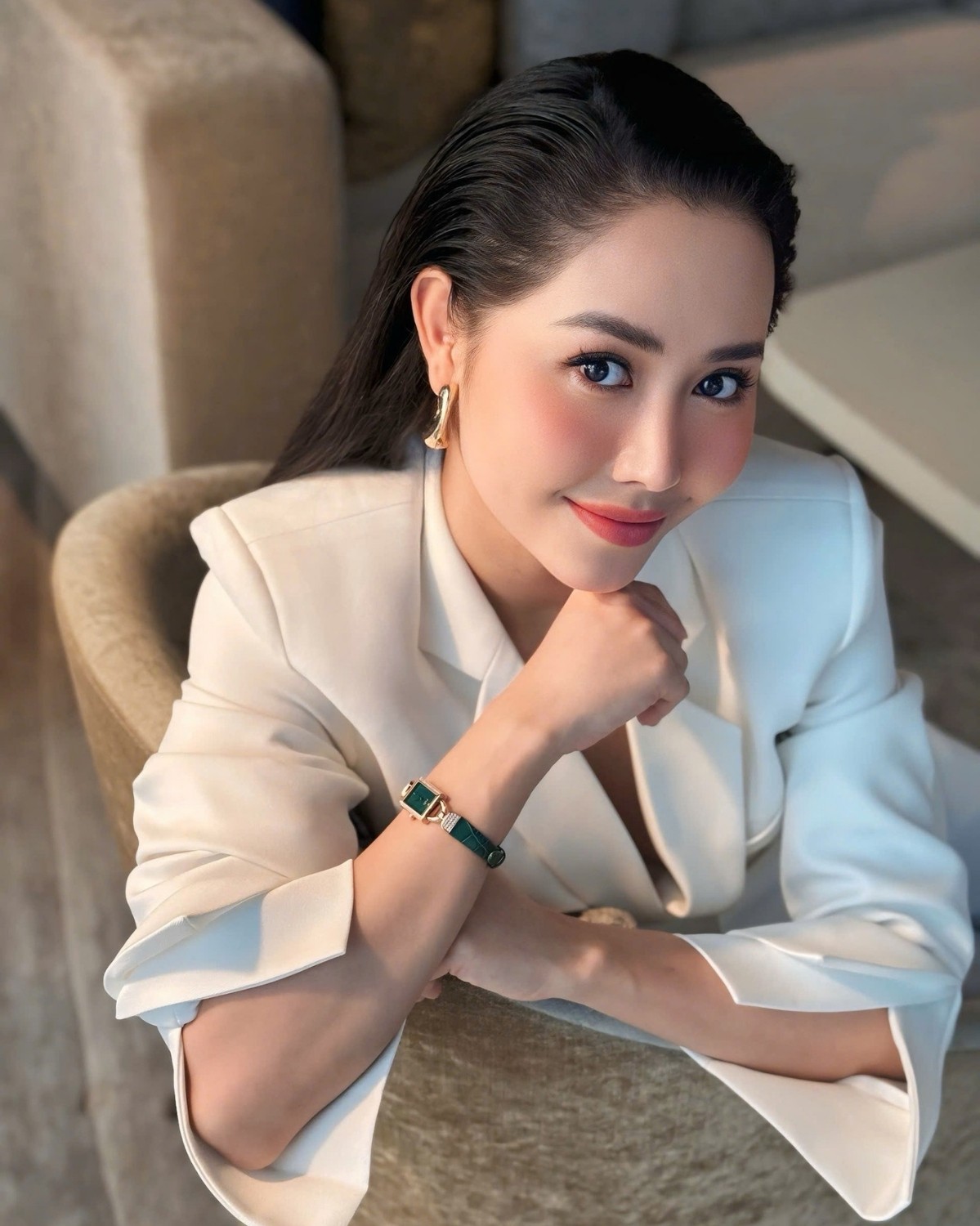 Tường Vi diện Saga MOP Diamond xanh lá