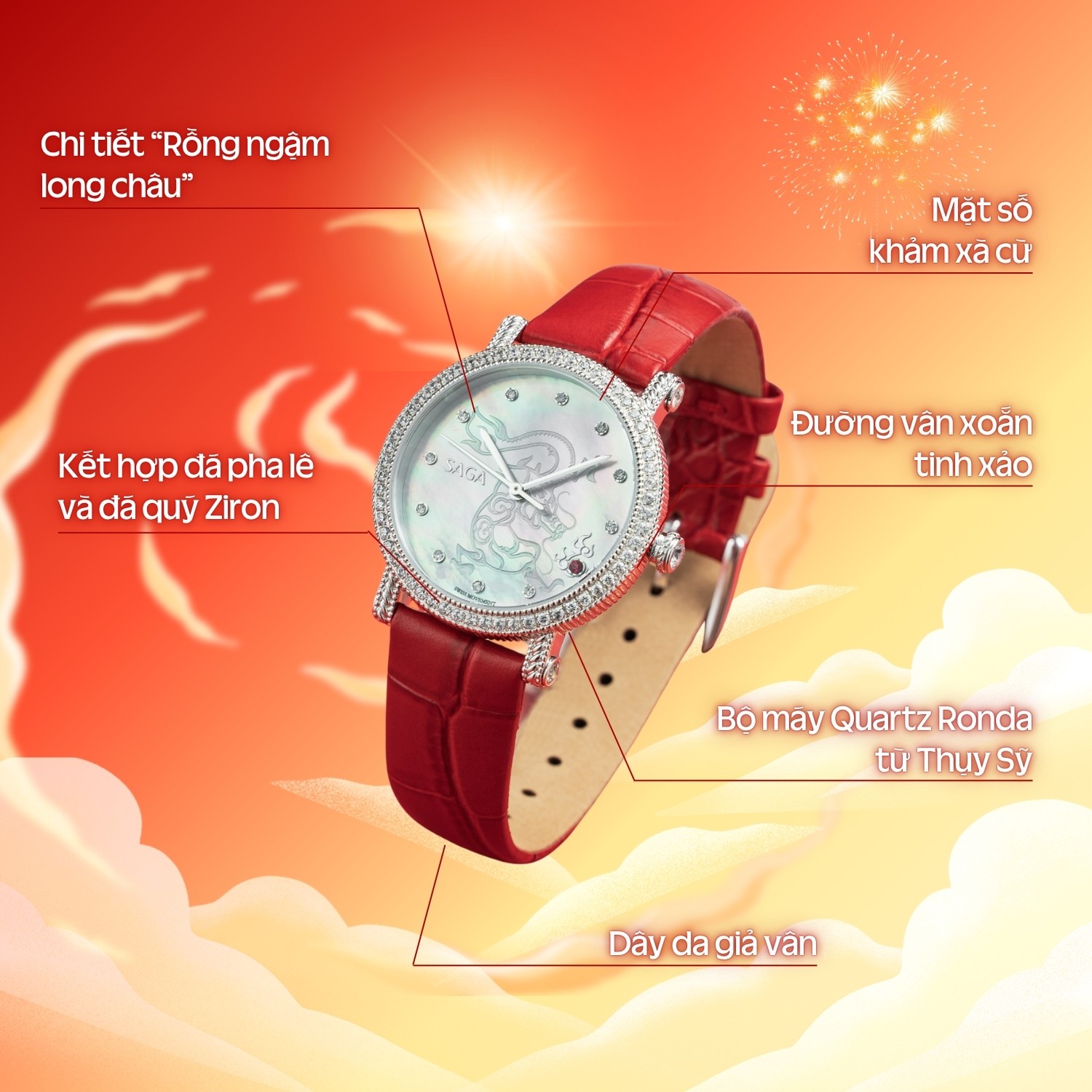 Thiết kế của Saga Long Xing Da Da 53111-SVGERD-2LH