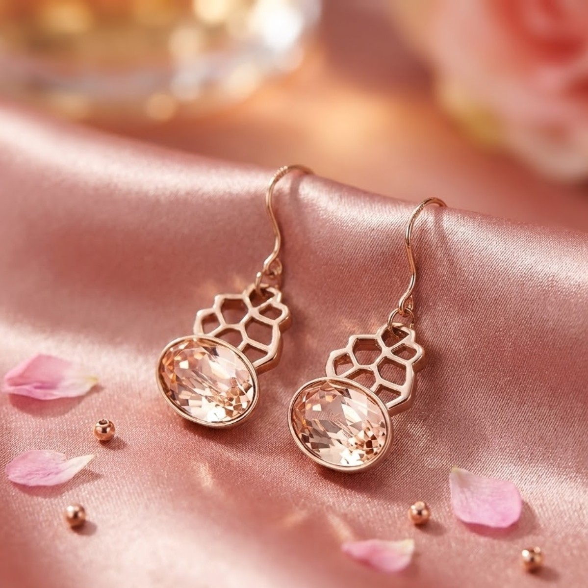 Bông tai Saga làm từ chất liệu an toàn