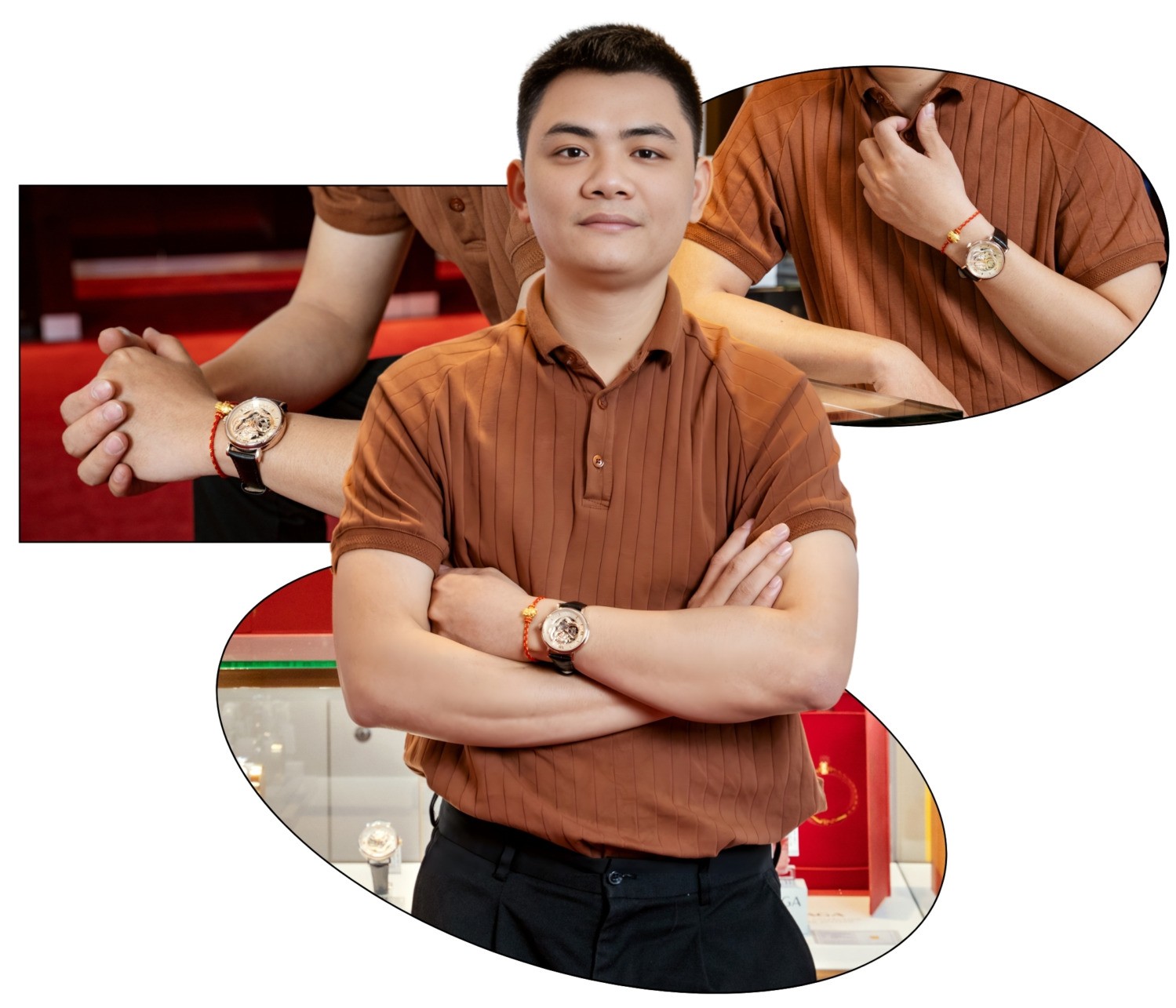 Phối đồ cùng Saga Long Xing Da Da 13665-SVPEBK-3LH