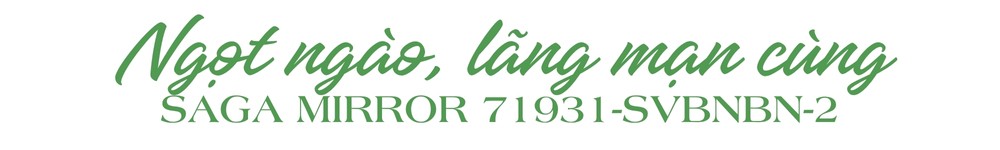 Ngọt ngào, lãng mạn cùng Saga Mirror 71931-SVBNBN-2