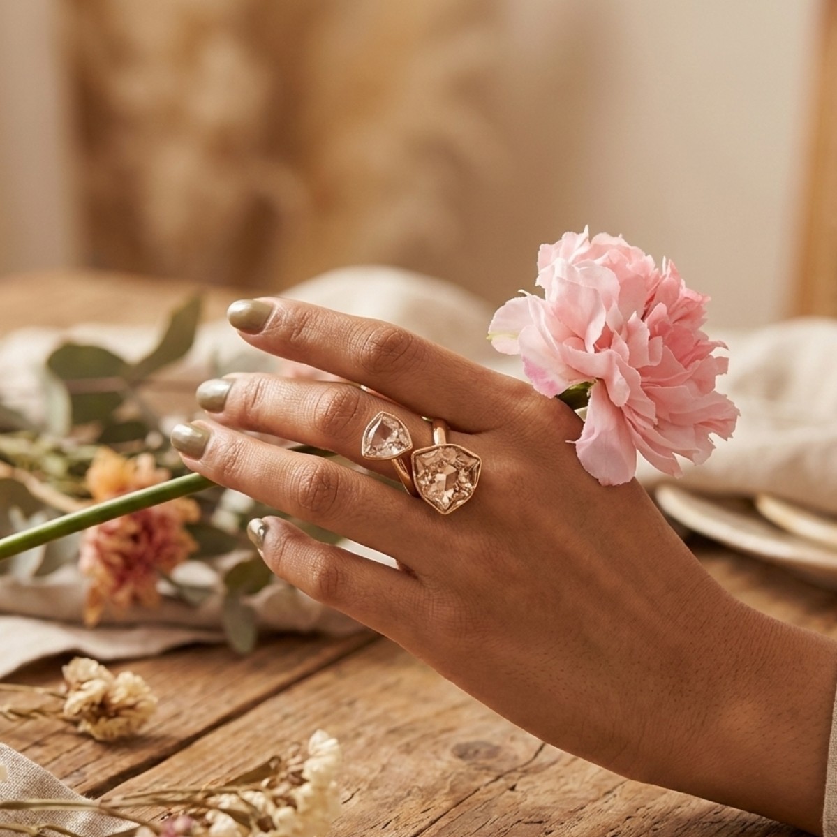 Đeo nhẫn giúp thu hút may mắn