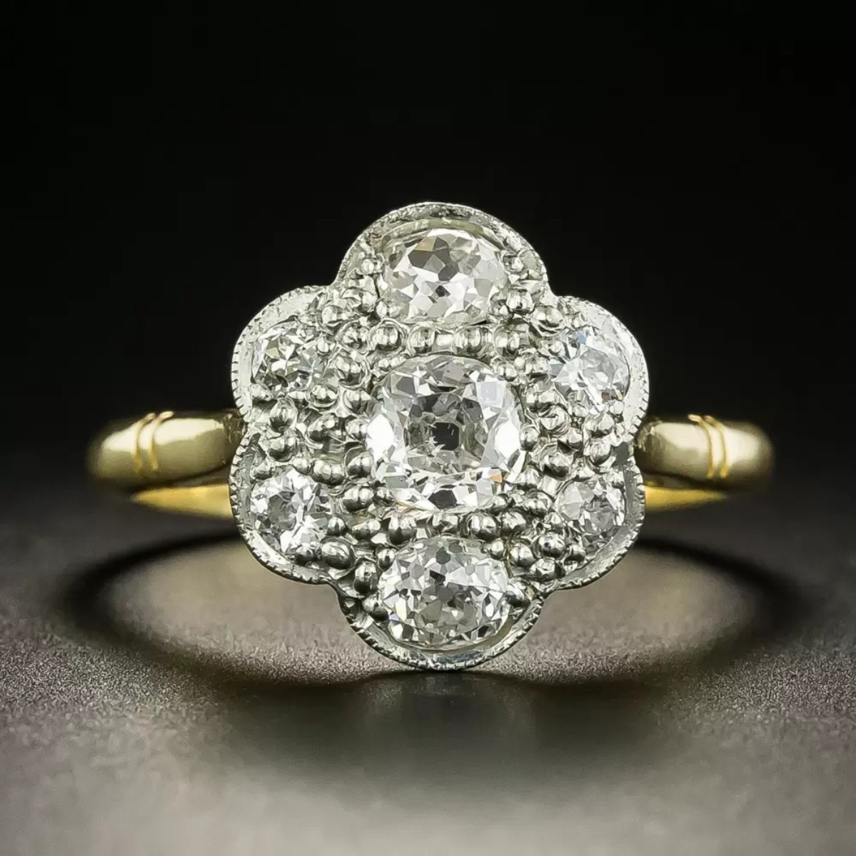 Nhẫn Cluster thời kỳ Edwardian