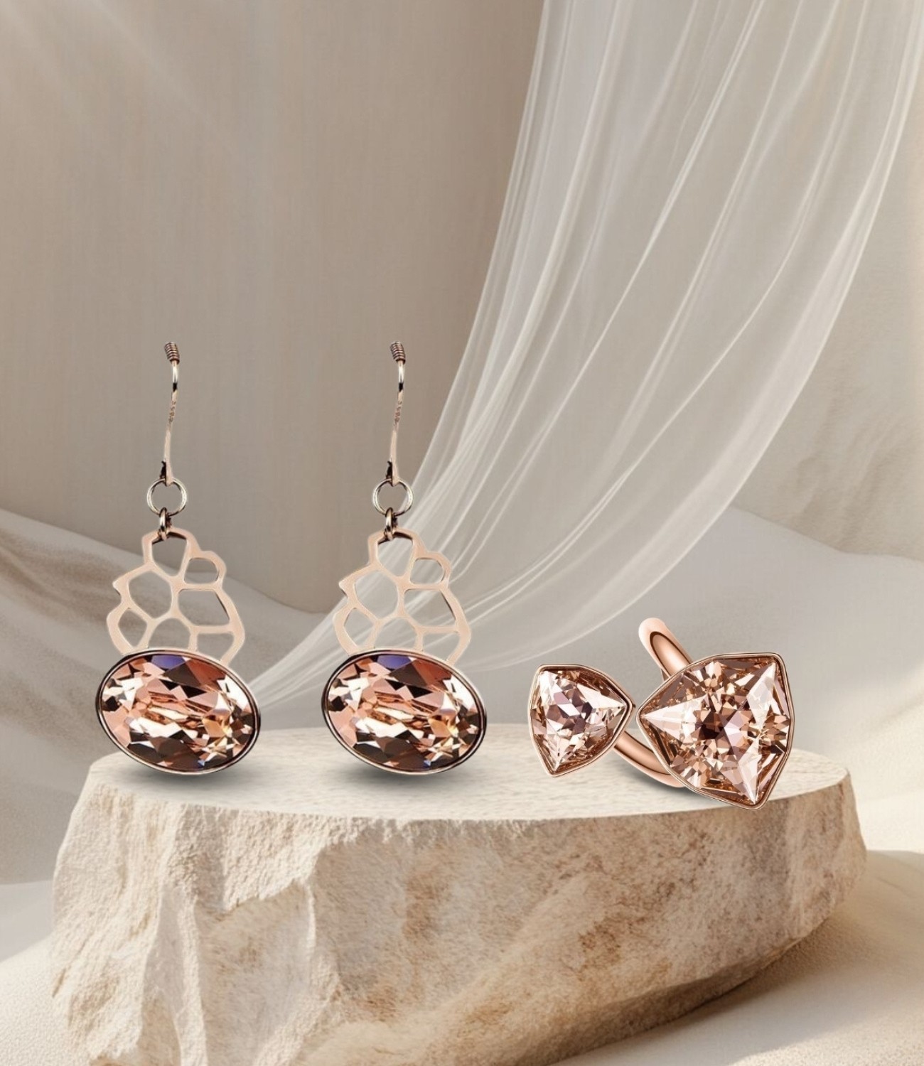 Bộ ba Evil Eye: Hoa tai, dây chuyền, vòng tay Saga