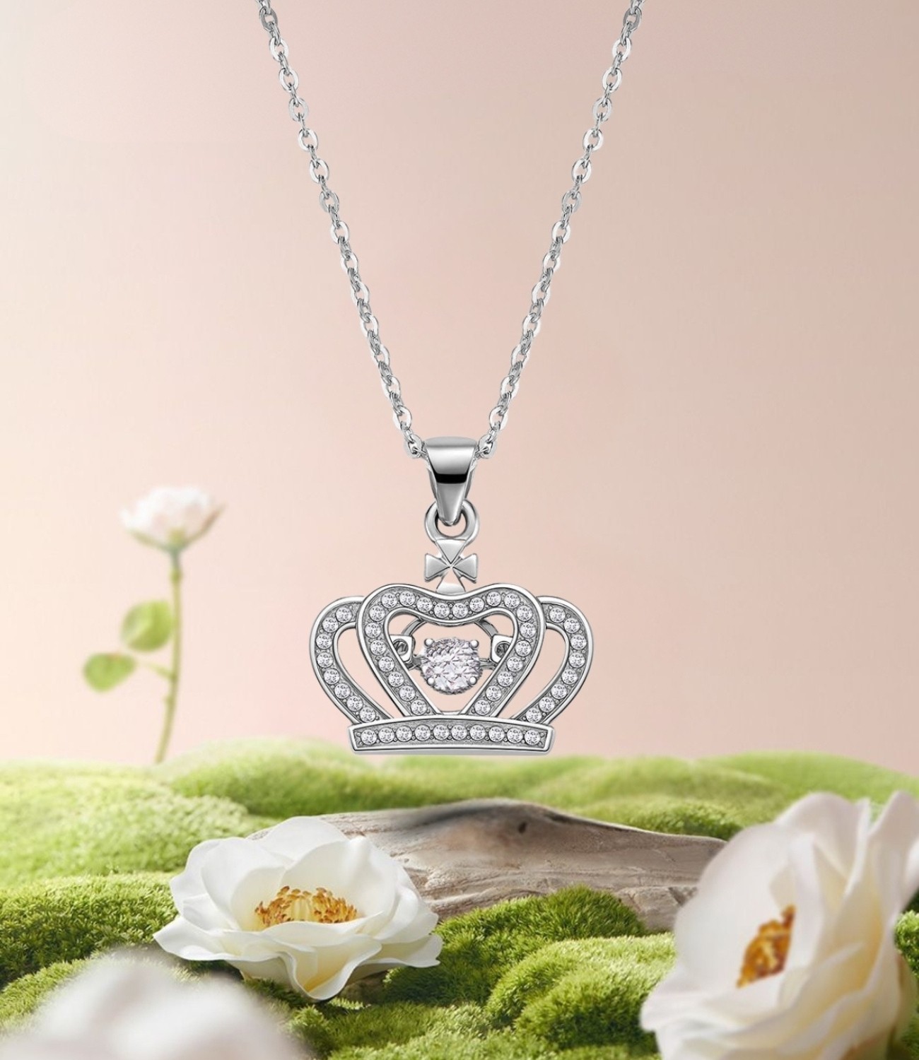 Dây chuyền Saga mặt vương miện