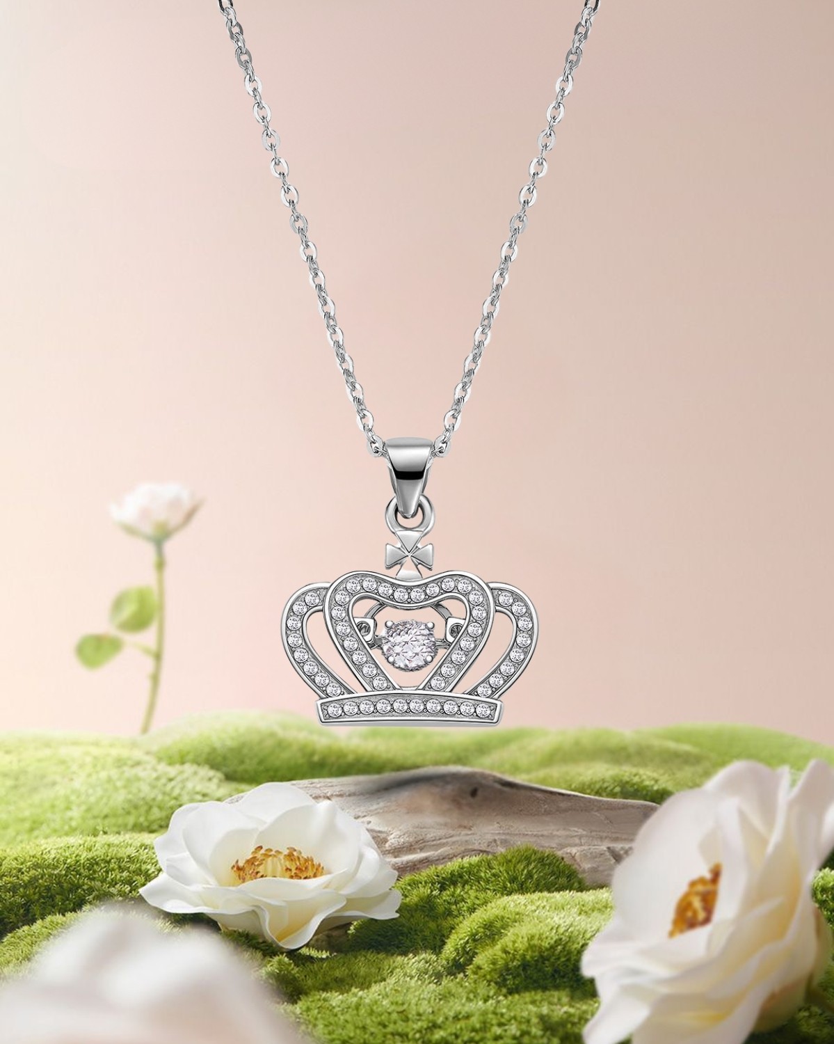 Dây chuyền Saga mặt vương miện