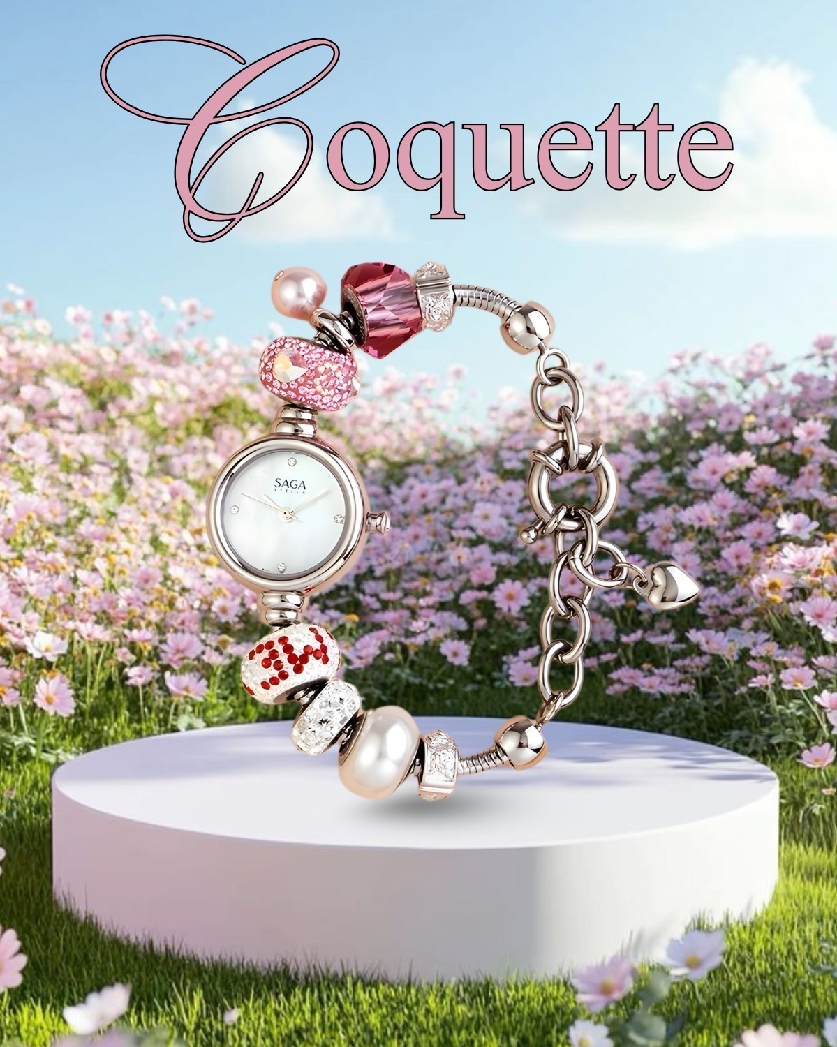 Vòng tay Charm Saga Coquette