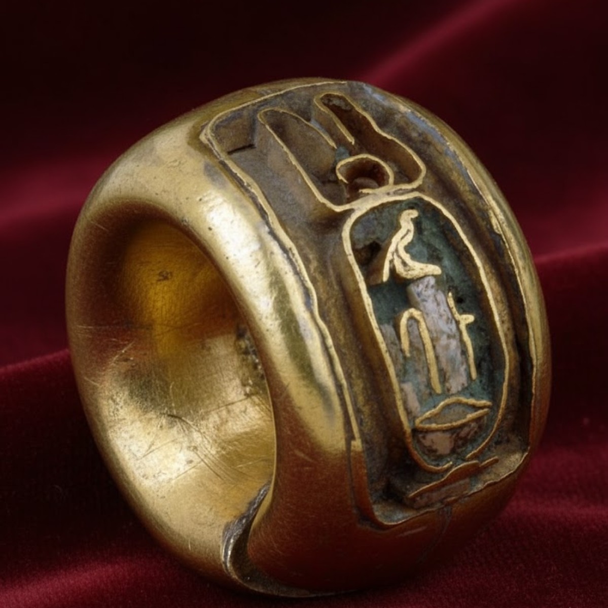 Hoa tai thuộc triều đại 19 của Ai Cập cổ đại