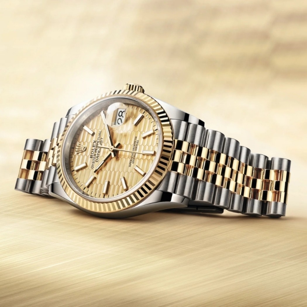 Viền rãnh của Rolex Datejust