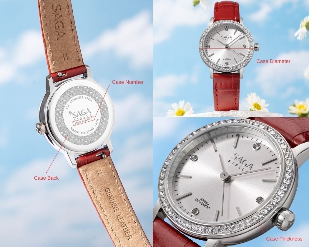 Thông số liên quan đến vỏ đồng hồ bạn cần biết