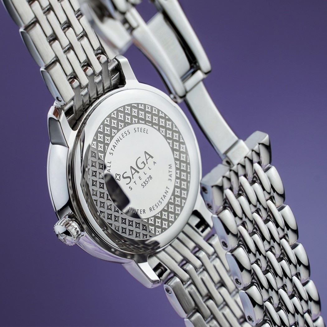 Vỏ đồng hồ làm bắng chất liệu thép không gỉ 316L