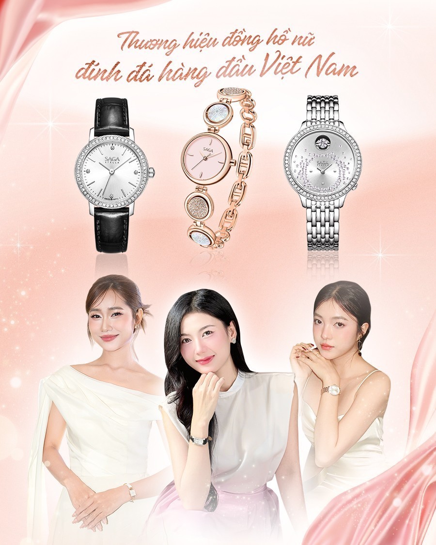 Đồng hồ đeo tay chính hãng, thời trang, cao cấp từ năm 1950 13 Đồng hồ Saga chính hãng