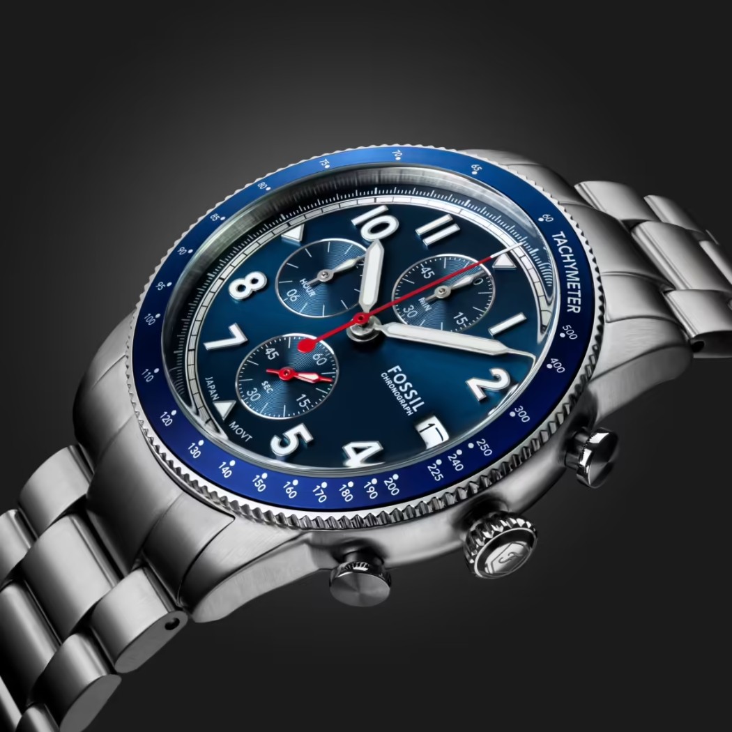 Đồng hồ có tính năng Tachymeter của hãng Fossil