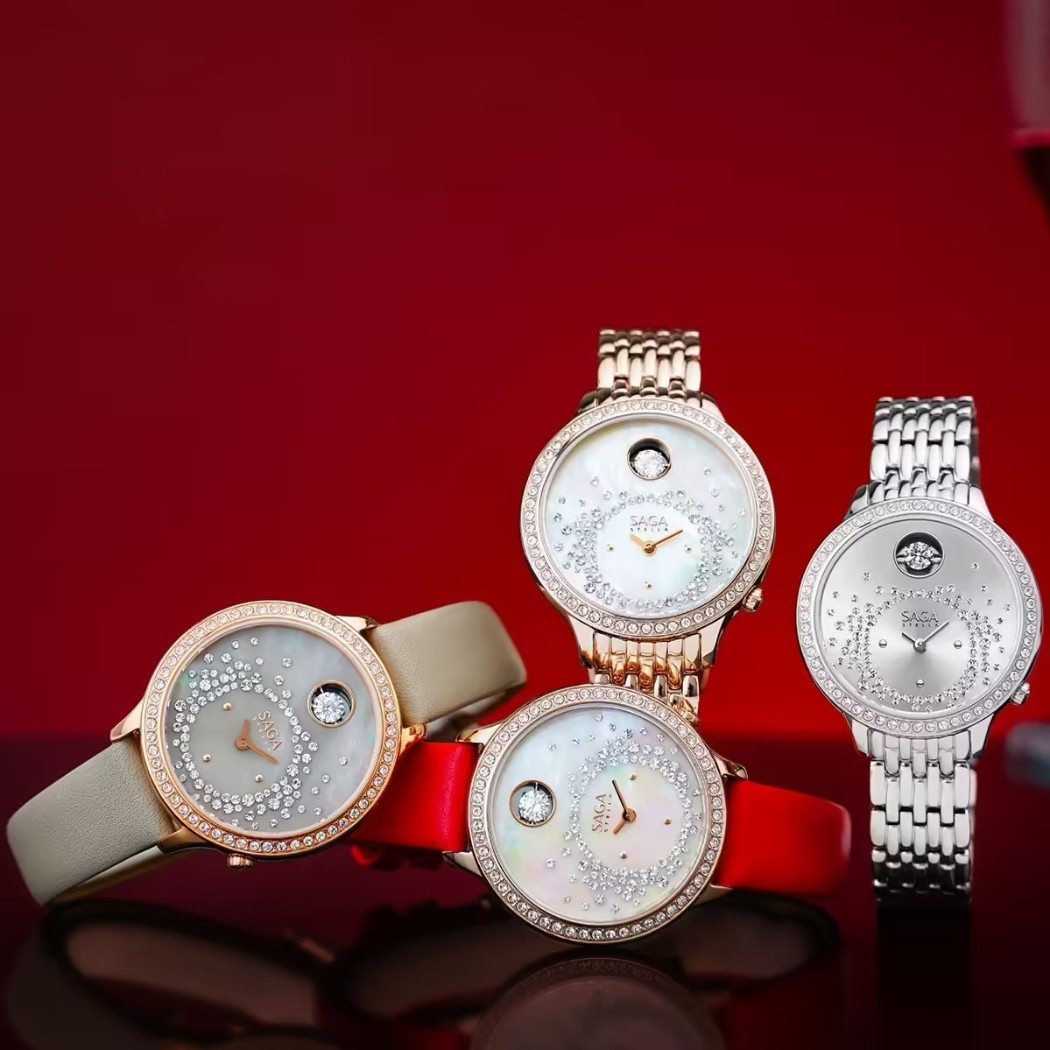 Bộ sưu tập Saga Dancing Heart không có kim giây