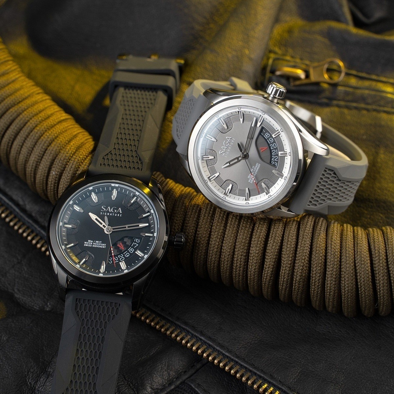 Bộ máy Quartz Ronda của đồng hồ nam Saga