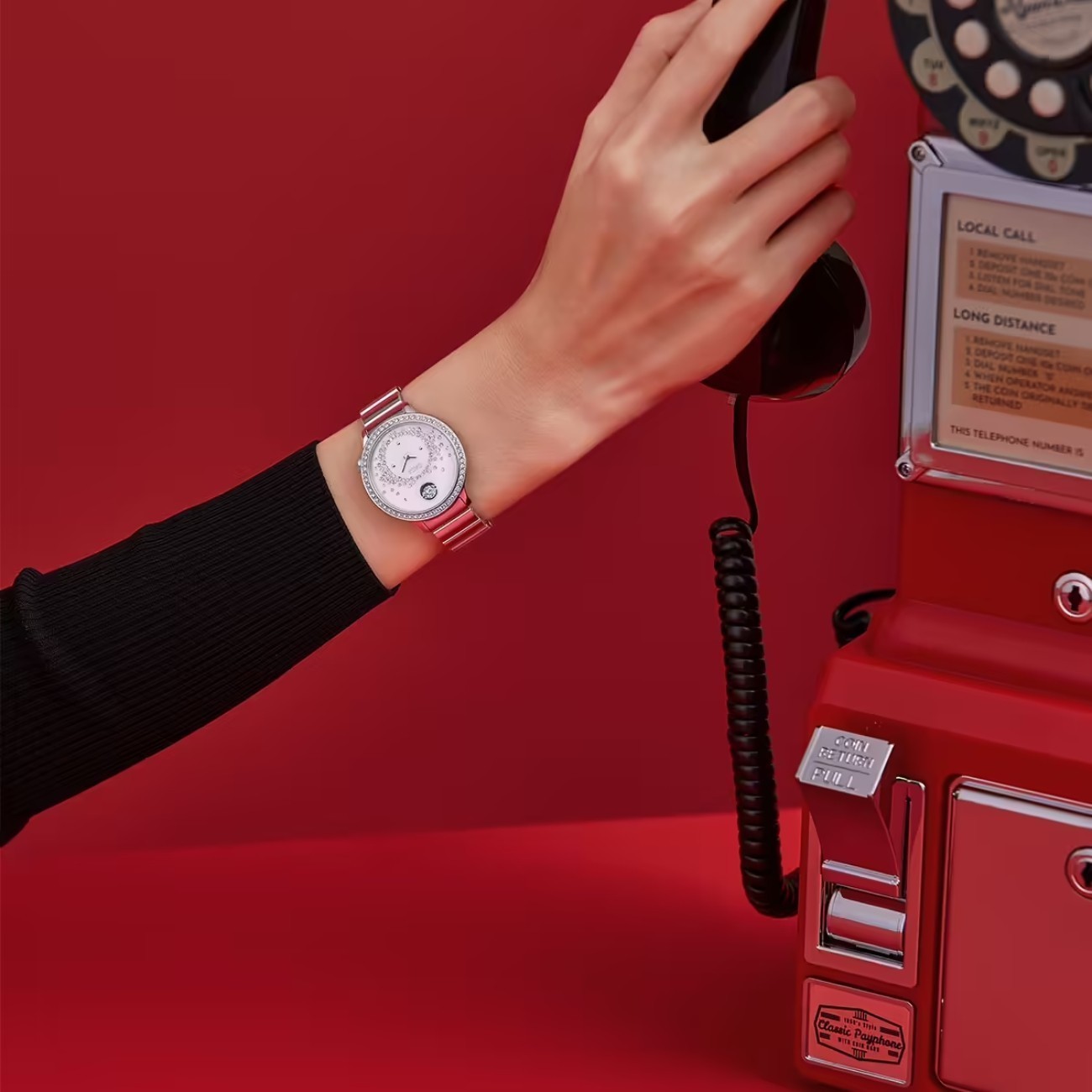 Kích cỡ tay phù hợp với đồng hồ Saga Heartbeat Signal