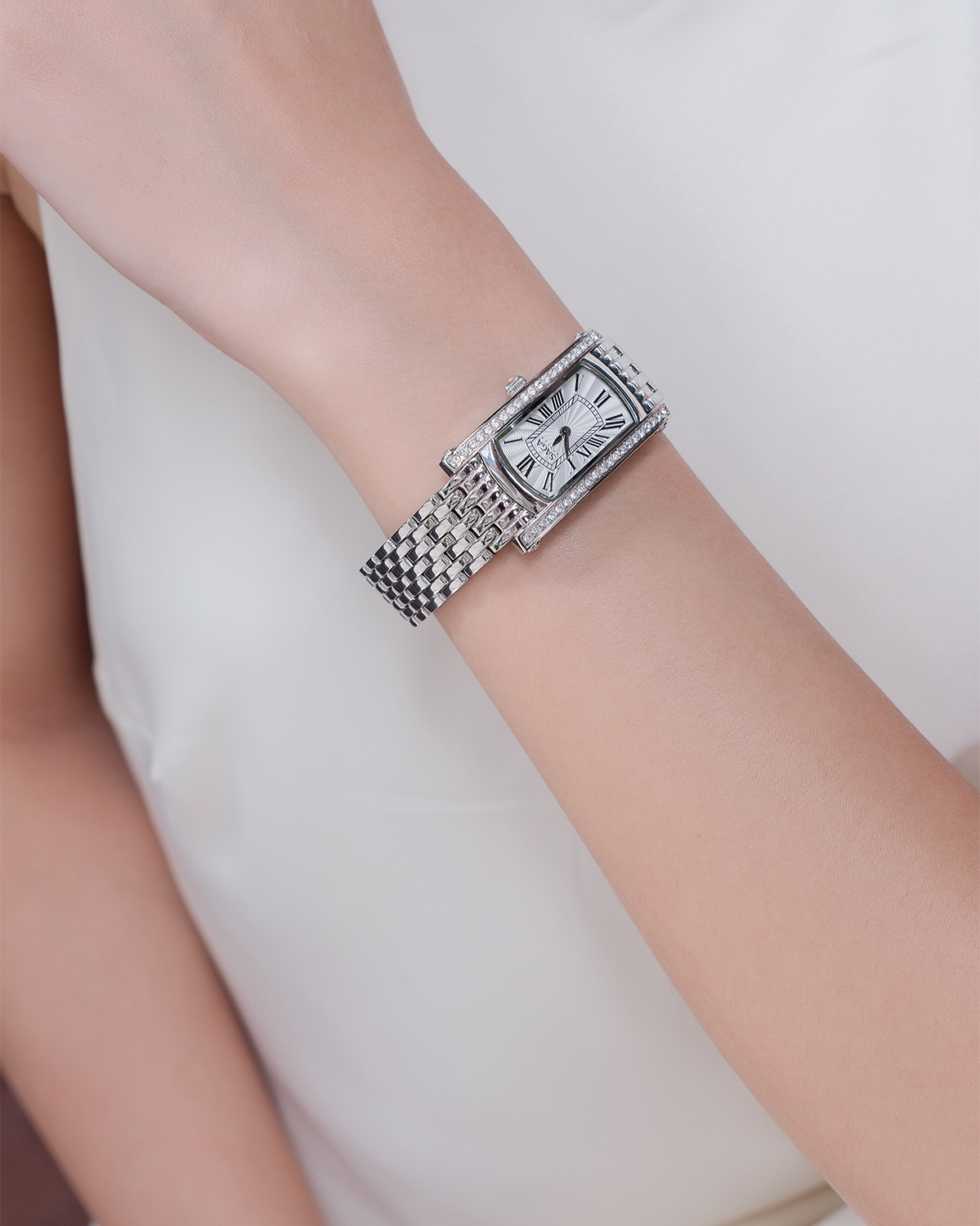 Đồng hồ Saga Stella Rectangle 71836-SVSVSV-2 - KOC Phương An (ảnh 4).